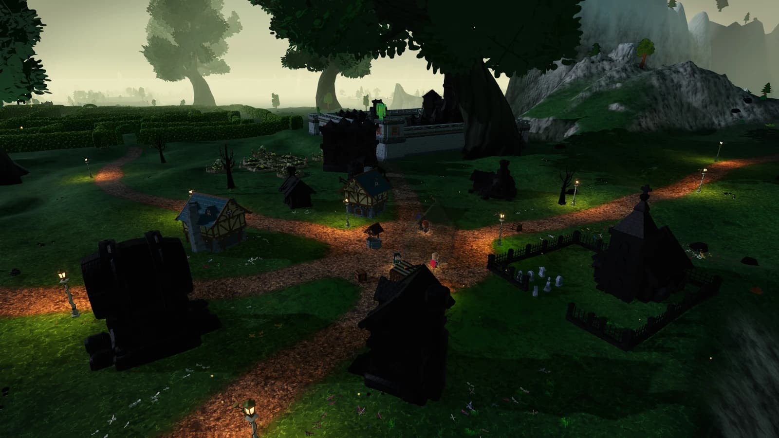Hedgewick in The Evergarden, captured in the game