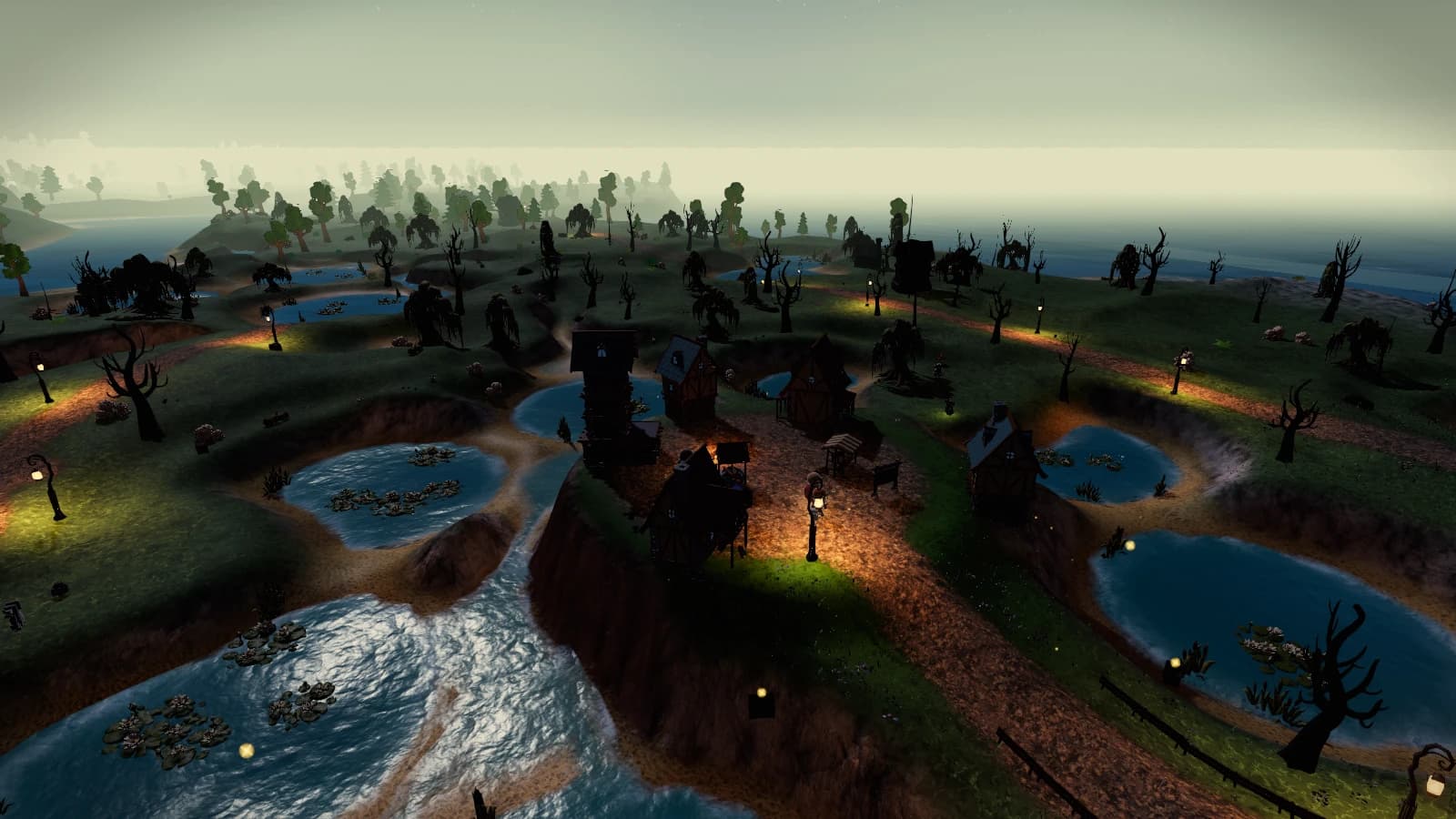 Bridgemere in The Willowfen, captured in the game