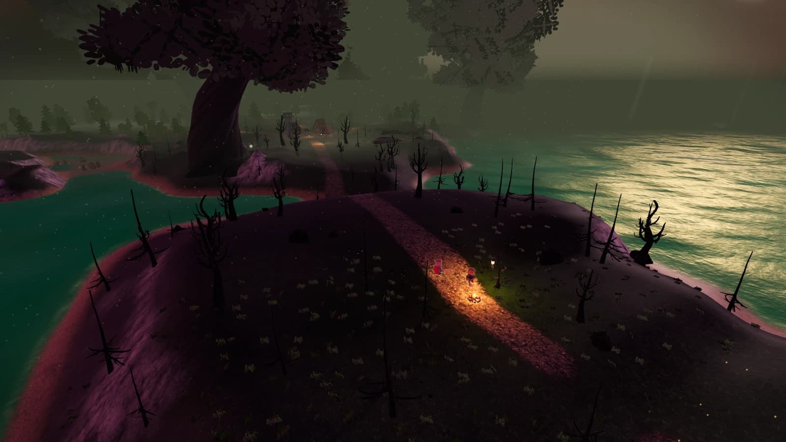 Gallowmere in The Wraithwood, captured in the game